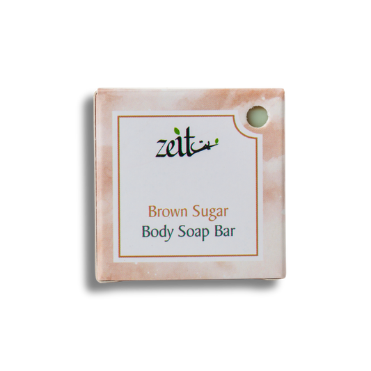 brown sugar, body soap bar